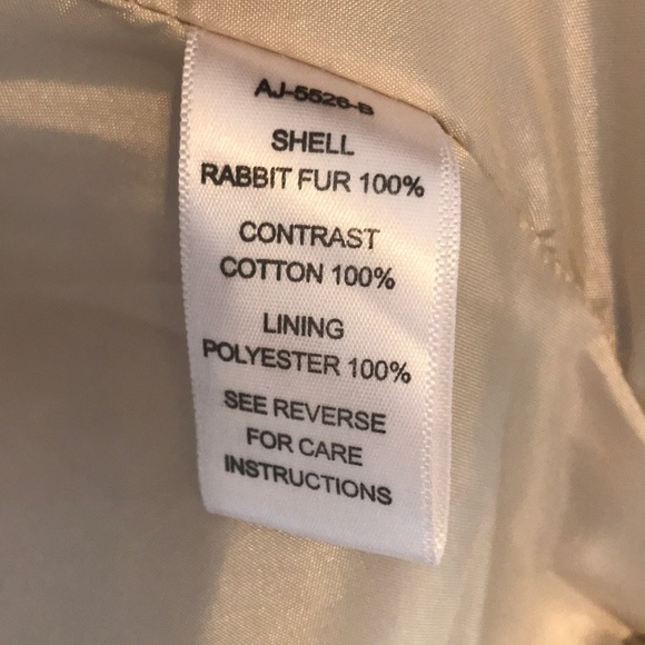 White Rabbit Fur Vest - Picture 4 of 4